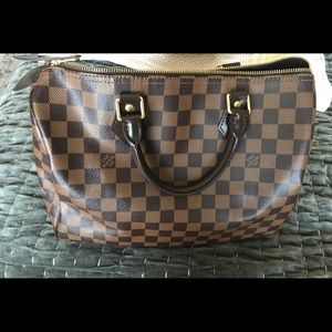 Authentic LOUIS VUITTON Speedy Handbag